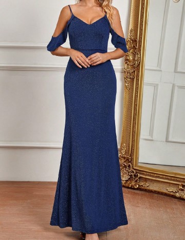 
						Rochie lunga SHEIN, albastru