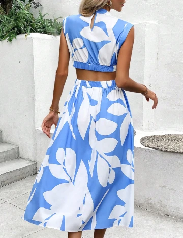 Rochie lunga SHEIN, albastru