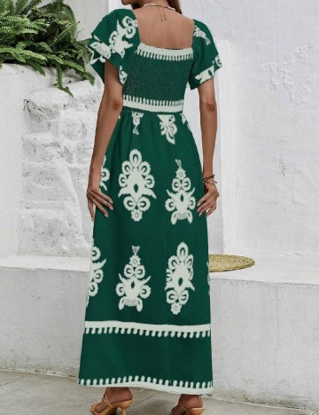 Rochie lunga SHEIN, verde