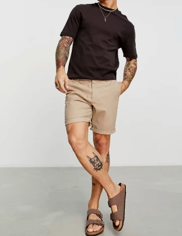 Pantaloni scurti ASOS, maro Maro