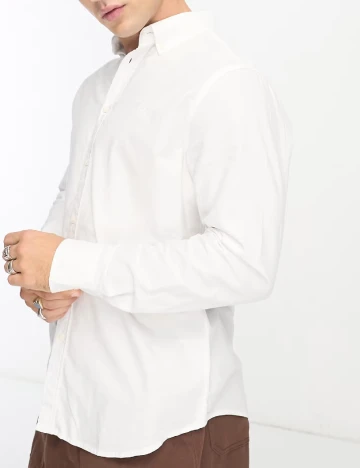 Camasa Aeropostale, alb Alb