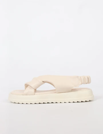 Sandale Shein Kids, alb