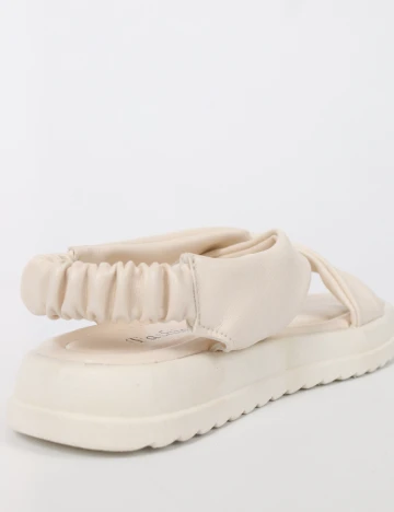 Sandale Shein Kids, alb