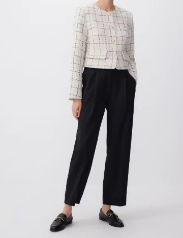 Pantaloni Reserved, negru