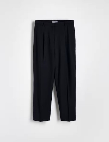 Pantaloni Reserved, negru