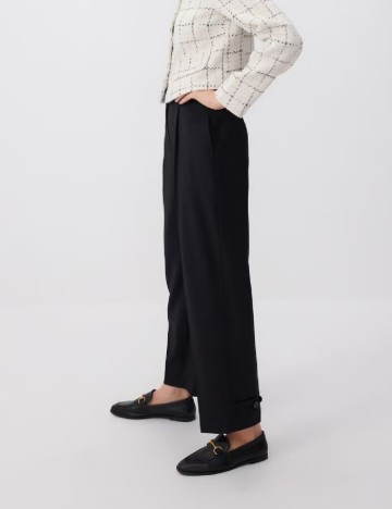 Pantaloni Reserved, negru