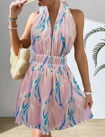 
						Rochie scurta SHEIN, roz