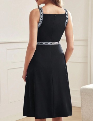 Rochie medie MOTF, negru