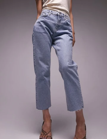 Blugi Top Shop, albastru