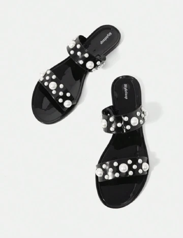 Slapi SHEIN, negru