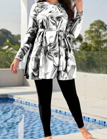 Costum de baie SHEIN CURVE, mix culori Mix culori