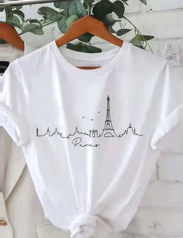 Tricou SHEIN, alb