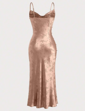 Rochie lunga SHEIN, maro