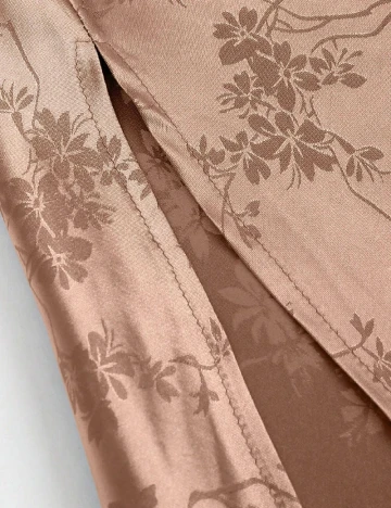 Rochie lunga SHEIN, maro Maro