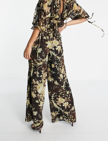 Pantaloni ASOS, maro