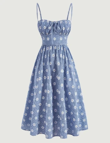 Rochie medie SHEIN, albastru