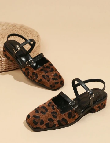 Pantofi SHEIN, animal print