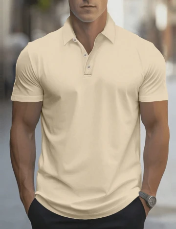 Tricou SHEIN, crem