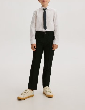 
						Pantaloni Reserved, bleumarin inchis