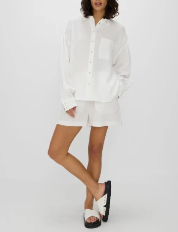 Pantaloni scurti Reserved, alb Alb
