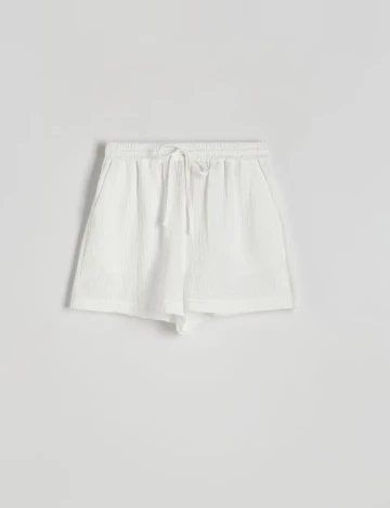Pantaloni scurti Reserved, alb Alb