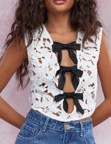 Top Missguided, alb