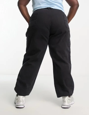 Blugi I SAW IT FIRST Plus Size, negru Negru