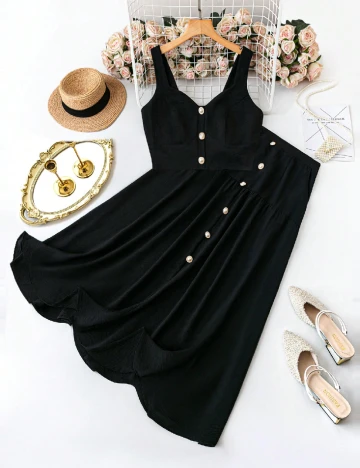 Compleu SHEIN CURVE, negru