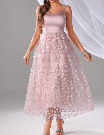 Rochie lunga SHEIN, roz