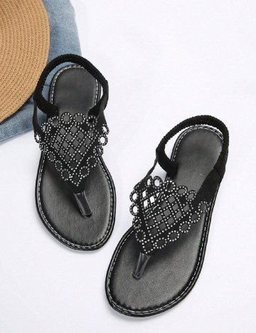 
						Sandale SHEIN, negru