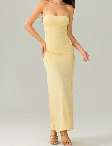 Rochie lunga SHEIN, galben
