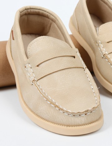 Mocasini Shein Kids, crem