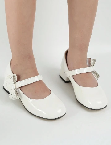 Pantofi Shein Kids, alb Alb