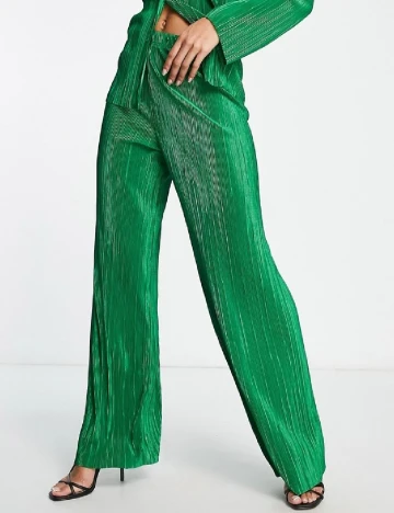 Pantaloni I SAW IT FIRST, verde