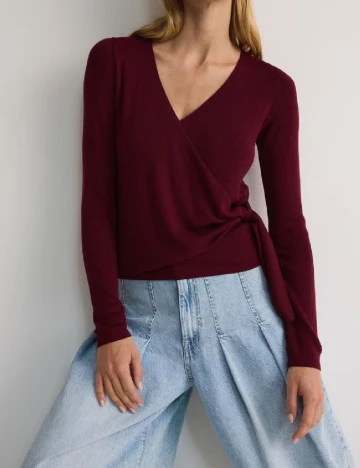 Bluza Reserved, visiniu Rosu