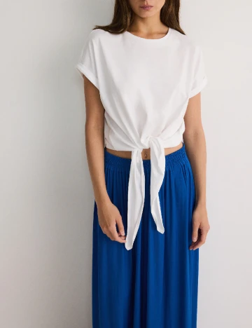 Tricou Reserved, alb