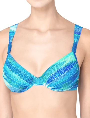 Sutien de baie Sloggi by Triumph, albastru Albastru