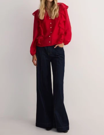 Bluza Reserved, rosu Rosu