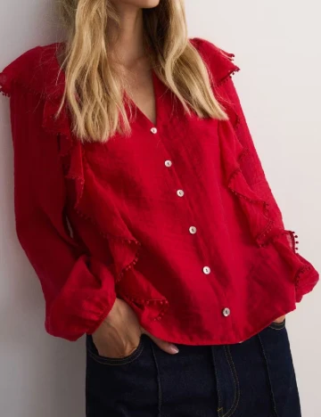 Bluza Reserved, rosu Rosu