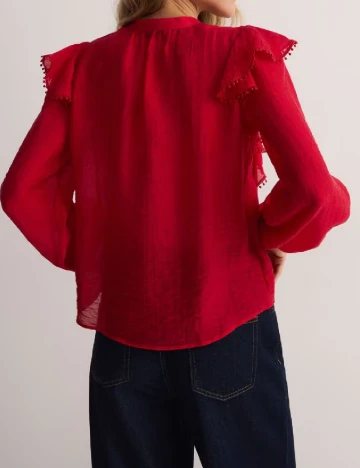 Bluza Reserved, rosu Rosu