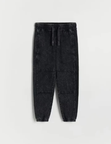 Pantaloni Reserved, negru