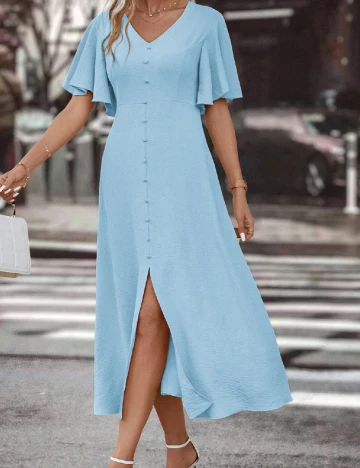 Rochie medie SHEIN, albastru