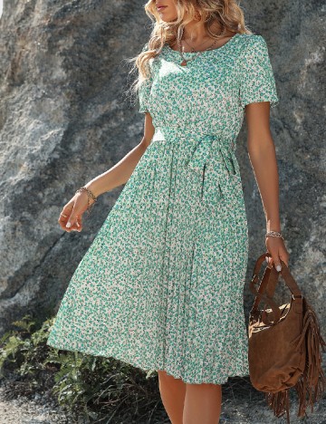 
						Rochie scurta SHEIN, verde