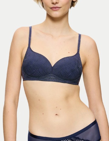 
						Sutien Triumph, bleumarin inchis