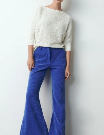 Bluza Reserved, ecru Alb