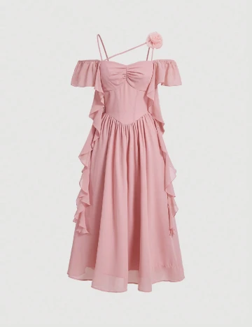 Rochie medie SHEIN, roz Roz