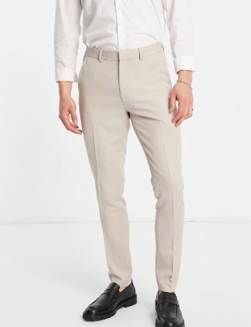 
						Pantaloni ASOS, crem