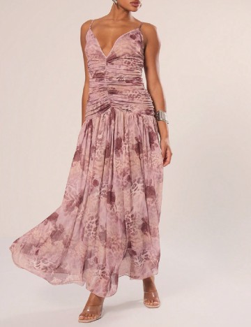 
						Rochie lunga SHEIN, roz