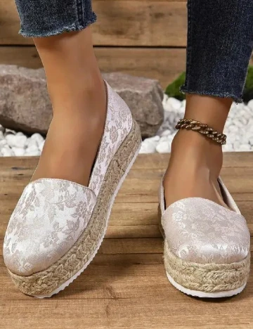 Espadrile SHEIN, crem
