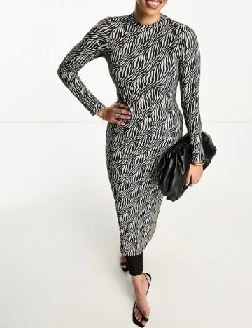 Rochie medie TRENDYOL, negru